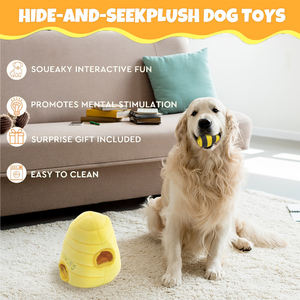<span class=keywords><strong>2021</strong></span> nueva llegada mascota de peluche masticar panal escondite y buscar juguetes para perros - Product Image 3