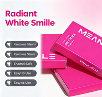Bandes blanchissantes pour les dents au goût menthe, personnalisables avec votre marque, sans danger pour l'émail, livraison rapide en 30 minutes, soins bucco-dentaires