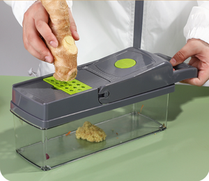 Rebanador de verduras Manual 12 en 1, rallador de alimentos, <span class=keywords><strong>mandolina</strong></span> - Product Image 3