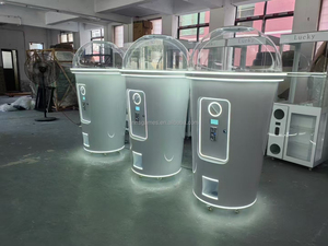 Machine distributrice automatique de capsules de <span class=keywords><strong>thé</strong></span> à bulles pour centre commercial, avec <span class=keywords><strong>jeu</strong></span> d'œufs surprise personnalisé - Product Image 5