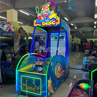 Machine de jeu à monnayeur sur le thème du cirque, Super Disc, pour loterie de billets de récompense de carnaval et de jeux d'arcade, équipement de divertissement