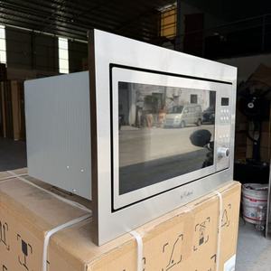 Horno Microondas de Gran Capacidad de 30L con Función de Grill, Acero Inoxidable, Color Plateado, 900W de Potencia, Soporte para Descongelación, Menú Automático, 30L M - Product Image 2