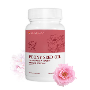 Aceite de Semilla de Peonía Orgánico - Extracto Herbal Natural, Alto en Ácido Alfa-Linolénico, Ideal para Marcas Herbales y Compras al por Mayor - Product Image 1