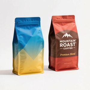 Bolsa de Vacío de Plástico Reciclado de Grado Alimenticio Personalizada con Impresión de Serigrafía para Envasado de Chocolate, Leche, Gelatina y Alimentos Enlatados - Product Image 4