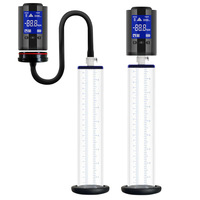 Dispositif d'érection à pression négative pour pénis, rechargeable par USB, étanche IPX7, 3 vitesses, écran LCD, pour hommes