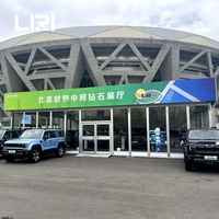 Nuevo diseño inflable techo cubo Car Show publicidad tienda de Liri tienda para la venta