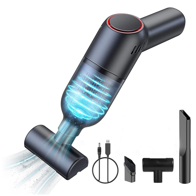Cleaning Desktop Mini Portable Car Vacuum Cleaner New Style Handheld Rechargeable Car Vacuum Cleaner