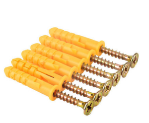 <span class=keywords><strong>พุก</strong></span>พลาสติก PE สีเหลืองคุณภาพสูง พร้อมสกรูยึดท่อ ขนาด M20 สำหรับงานอุตสาหกรรม - Product Image 2