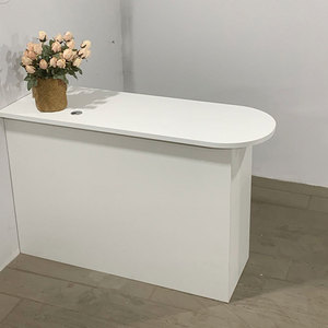 Thiết kế quầy lễ tân khách sạn Kainice, quầy lễ tân salon, quầy lễ tân tiệm nail, quầy tính tiền nhỏ - Product Image 3