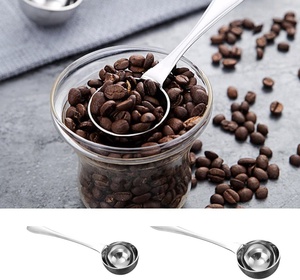 Cuchara medidora de acero inoxidable para servir té y café - Product Image 5