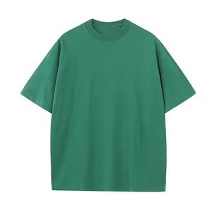 ET-003 Custom Heavyweight 270GSM T-Shirt oversize girocollo Tshirt Plain T-Shirt oversize per uomo