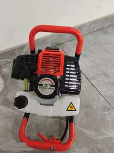 Alta Qualidade Gasolina Powered Terra Broca Poder Terra Auger para Jardim Solo Buraco Fazendo Água & Ice Fishing Breaker Três Brocas - Product Image 2