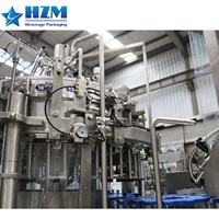Línea de Producción de Bebidas Carbonatadas a Pequeña Escala/Máquina de Llenado de Agua Carbonatada/Máquina de Bebidas Carbonatadas