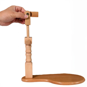 Kit <span class=keywords><strong>de</strong></span> broderie professionnel en bois avec cadre rotatif à 360 degrés et support <span class=keywords><strong>de</strong></span> bureau pour point <span class=keywords><strong>de</strong></span> croix, vente en gros - Product Image 4