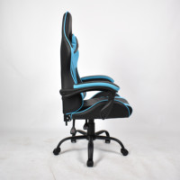 Silla Gamer Personalizada OEM, Silla de Juego Ergonómica Reclinable de Cuero con Respaldo Alto y Soporte