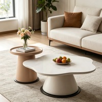 Ensemble de tables basses modernes très vendues pour salon, table d'appoint de canapé, table basse centrale, combinaison de meubles pour la maison