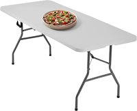 Hot Selling White HDPE Kunststoff 6 ft Rechteck Klapptisch für Party-Events im Freien