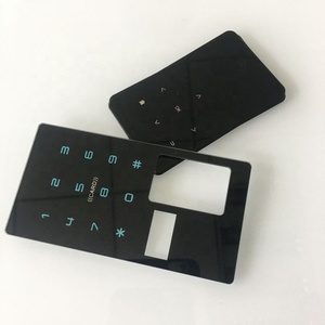 Tùy chỉnh 2.5D gorilla <span class=keywords><strong>glass</strong></span> 9h Ag AR lớp phủ lụa đen màn hình in ấn LCD màn hình cảm ứng hiển thị Bìa phòng tắm năng lượng mặt trời phòng tập thể dục sử dụng - Product Image 5