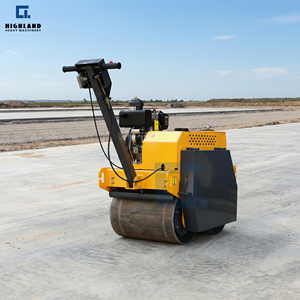 เครื่องบดอัดถนนแบบมือถือ HIR-YL708 ขนาด 500 กก. ล้อเดียว ระบายความร้อนด้วยอากาศ - Product Image 6