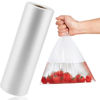 Transparante voedselbewaarzakken voor brood, fruit, groenten, op maat gemaakte plastic productenzakken op rol