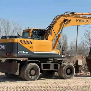 Excavadora usada Hyundai 210W-9 Excavadora de ruedas 210W-7 110LC 220LC R225LC 229LC R305LC Excavadora de servicio pesado para Venta barata - Product Image 1