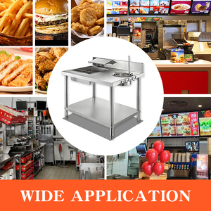 Thiết bị KFC thương mại bụi gà rán chuẩn bị gói bột bàn gà bánh mì - Product Image 6