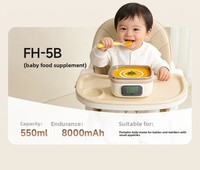 Conteneur alimentaire électrique auto-chauffant 650 ml, batterie 2200 mAh*4P, alimentation USB, en acier inoxydable, qualité alimentaire, vente directe usine