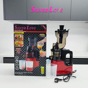 Exprimidor Automático de Naranjas Rojo de Gran Diámetro, Máquina Extractora Comercial de Jugos, en Oferta - Product Image 2