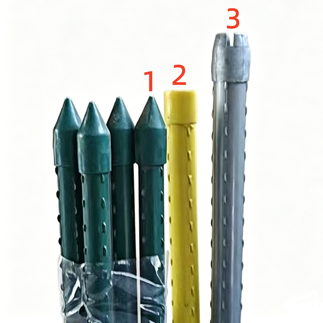Garden Stakes 36 Inch 3 ft Sturdy Plant Metal Sticks Support,Plastic Coated Plant Stakes,Tomato Stakes,Beans,Trees