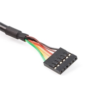 Cable USB a TTL FTDI TTL-232R-5V, Cable USB a UART, Compatible con +5V, Chip FTDI