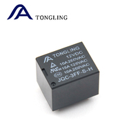 Relais de démarrage électronique miniature TENGFEI JQC-3FF T73 DC certifié CQC, bobine 400, 12V, un point de contact, 10A, PCB