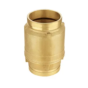 Factory Price 5 Years Warranty Brass 4'' Male Inlet X Female Outlet Valve Fire Fighting Equipment Check Valve