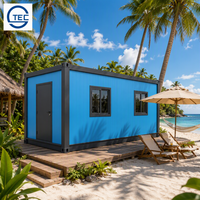 Maison préfabriquée modulaire portable de 20 pieds, démontable, mobile, pour bureau