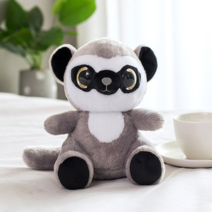 Juguete de Peluche Kawaii de Elefante, Panda, Gato, Perro, Hipopótamo y Grulla, con <span class=keywords><strong>Ojos</strong></span> Grandes y <span class=keywords><strong>Brillantes</strong></span> - Product Image 3
