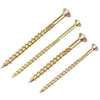 Torx Drive Zinc Plated Metric Wood Screws with Countersunk Head for Wood Construction