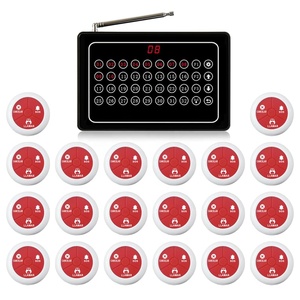 Système d'Appel Infirmier Sans Fil : 1 Récepteur d'Affichage, 20 Boutons d'Urgence, Pager pour Personnes Âgées, Maisons de Retraite, Hôpitaux, Équipement Médical - Product Image 1