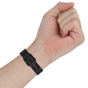 Bracelet de montre en silicone souple respirant de 22mm pour Haylou Watch2 Pro/ <span class=keywords><strong>RS4</strong></span> LS12/GST Lite LS13 - Product Image 5