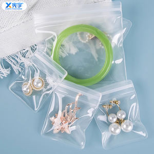 Bolsa de PVC Transparente para Joyería, Reutilizable, Impermeable, con Cierre Autoadhesivo, para Joyas, Aretes y Pulseras, Disponible en Todas las Tallas - Product Image 1