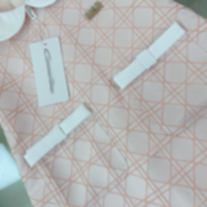 Abito di Lusso <span class=keywords><strong>da</strong></span> Bambina con Colletto Rovesciato, Lunghezza al Ginocchio, Linea ad A in Tessuto Pettinato per Occasioni Formali, Vestito Rosa Dolce per Bambine - Product Image 5