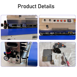 Selador De Banda De Calor FR900 Máquina De Selagem De Saco De Plástico De Flush Contínuo Máquina De Selagem De Enchimento De Gás De Nitrogênio - Product Image 4