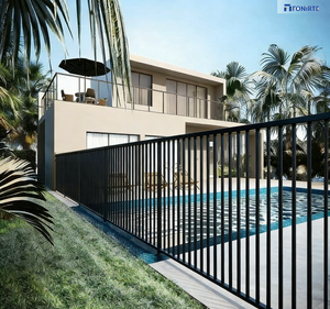 Postes de Aluminio para Piscina, Decoración de Jardín, Escuela, Hotel, Tubo Cuadrado Vertical, Postes Metálicos Económicos para Privacidad en Exteriores - Product Image 6