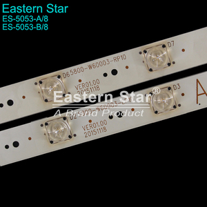 ES-5053 Nuova <span class=keywords><strong>Striscia</strong></span> <span class=keywords><strong>LED</strong></span> per Retroilluminazione TV 60G6 60V8E per TV SKY WORTH 60 Pollici, 8+8 <span class=keywords><strong>LED</strong></span> 3V, Barra <span class=keywords><strong>LED</strong></span> per Riparazione TV - Product Image 4
