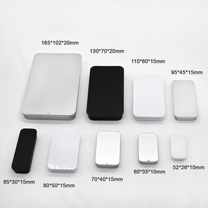 Fábrica Atacado Cigarro Tabaco Deslizante Metal Tin Box Personalização Candy Mint Açúcar Metal Tin Container Embalagem - Product Image 1