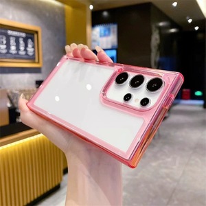 Funda Transparente para Teléfono de TPU+Acrílico para <span class=keywords><strong>Samsung</strong></span> S24/S25/S26 Ultra, Carcasa Antigolpes con Botón Independiente para <span class=keywords><strong>Samsung</strong></span> A56 A05 - Product Image 2