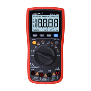 Multímetro Digital Zoyi Zt219, 19999 Lecturas, Rango Automático, True RMS, Medición de Voltaje, Corriente, Resistencia, Capacitancia y Frecuencia - Product Image 1