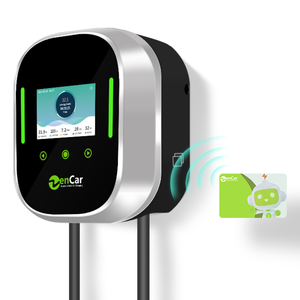 Xe điện sạc nhà sản xuất 32A 1 giai đoạn 7kW EV wallbox GB/T nhanh EV Trạm Sạc Wi-Fi ứng dụng điều khiển - Product Image 2