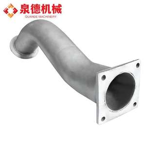 Kit d'accessoires complet pour camion malaxeur à béton SANY CB318 à essieu unique, incluant le tuyau d'échappement (tuyau d'admission du silencieux) - Product Image 1