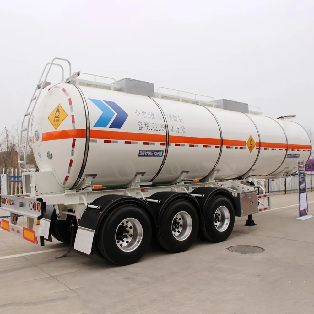 3 Axles 40000 liters 42000 liters 45000 liters Oil Fuel Tanker Tank Trailer Truck Price For Sale