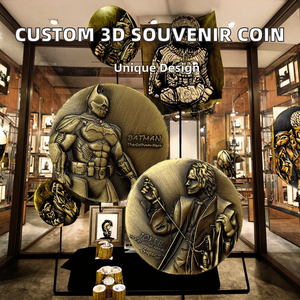 ของเก่าทำจากทองเหลืองบรอนซ์ทอง3D โลหะของที่ระลึกงานตามสั่งพิมพ์ลายสำหรับสวดมนต์ - Product Image 2