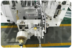 Tùy Chỉnh Tự Động Ép Đứng Lên Túi Nhựa Máy Lỏng Uống Bao Bì Doypack Zipper Spout Pouch Bag Making Machine - Product Image 4